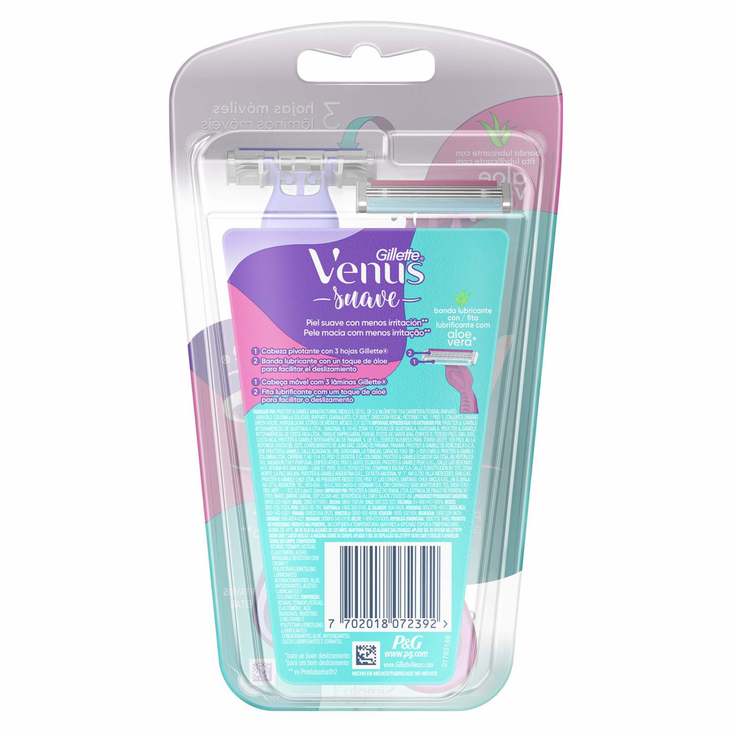 Razuradora Desechable Simply Venus VENUS 1×2 Uds