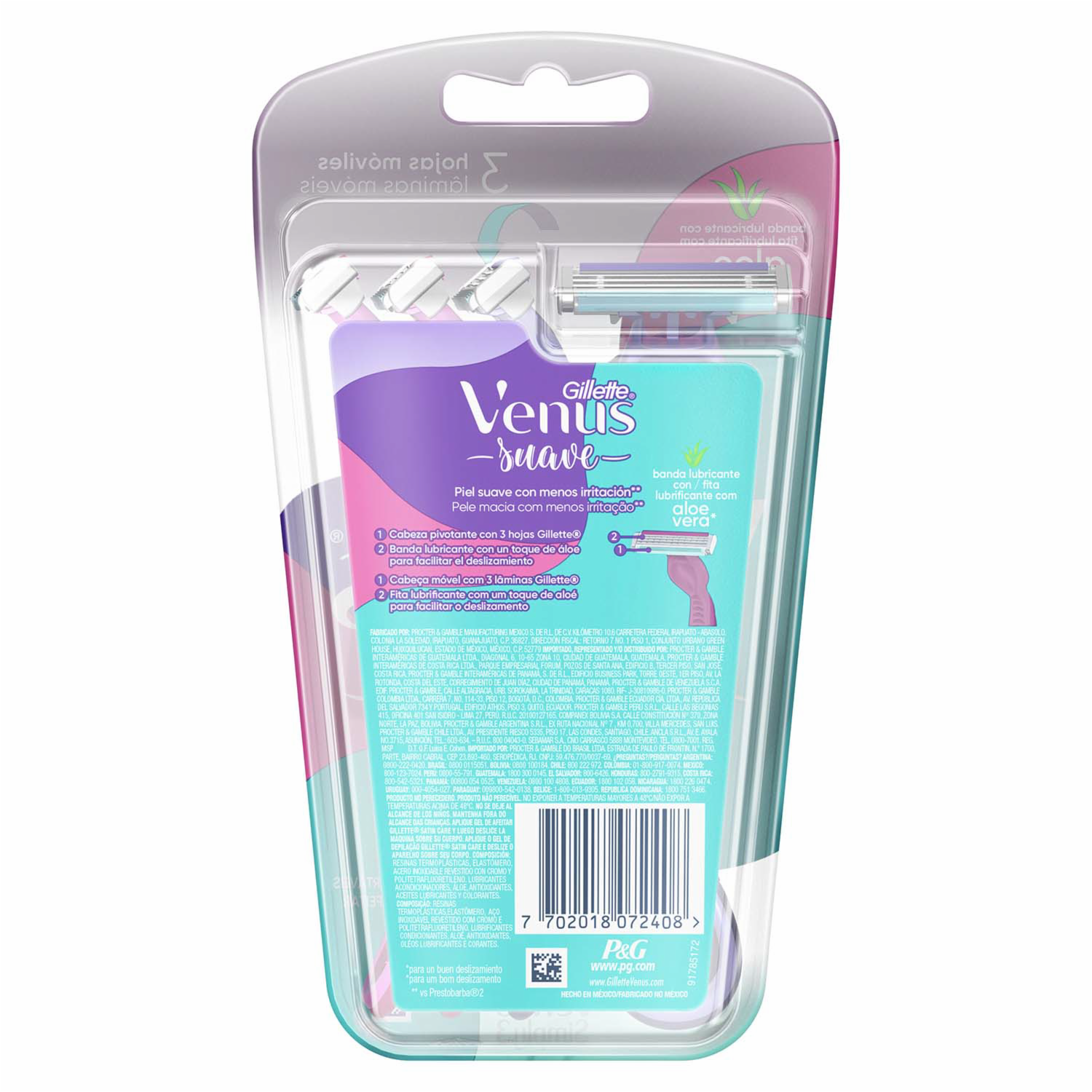 Razuradora Desechable Venus Und VENUS X4 Uds
