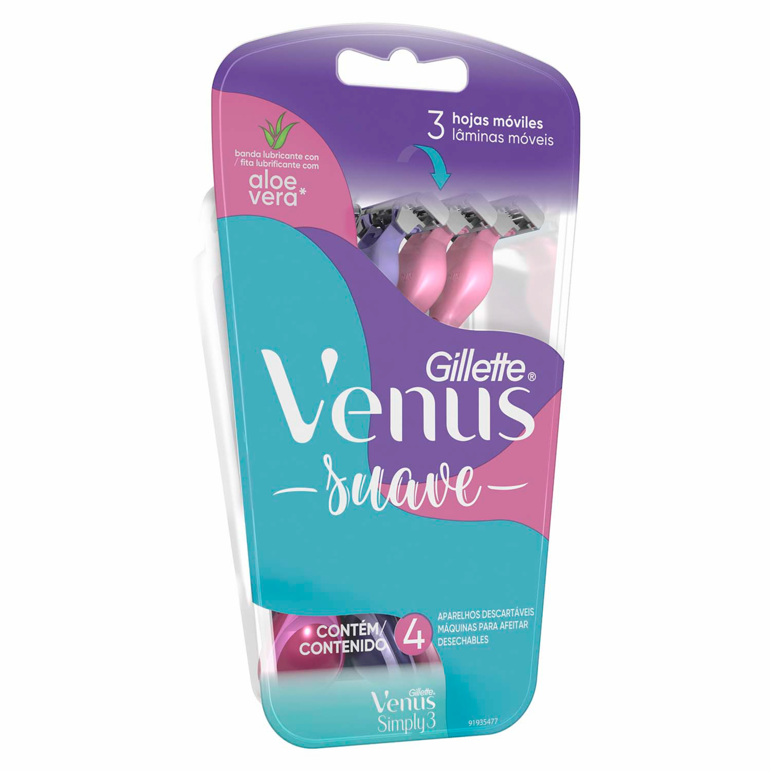 Razuradora Desechable Venus Und VENUS X4 Uds