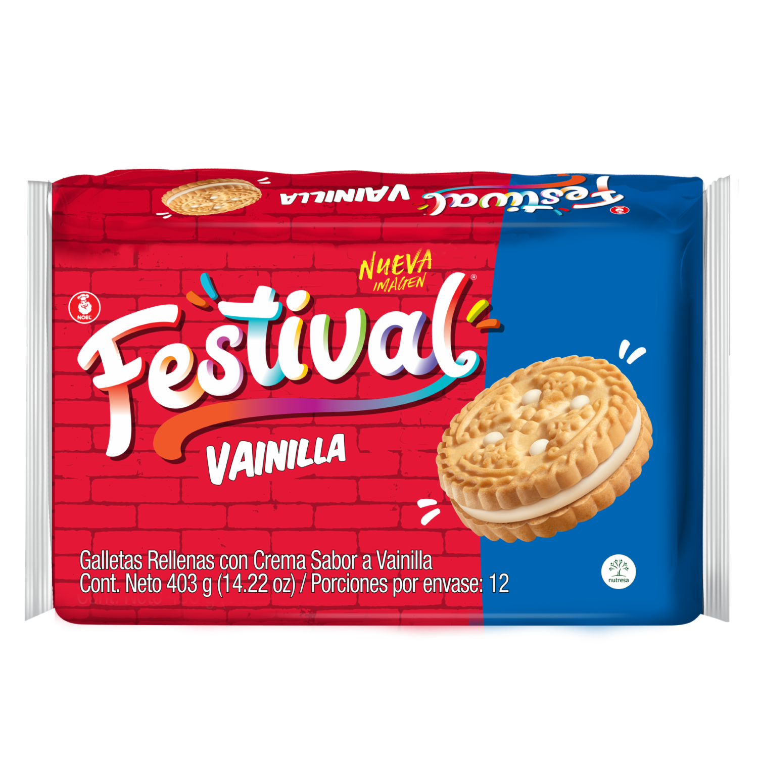 Galletas De Vainilla FESTIVAL 403 G