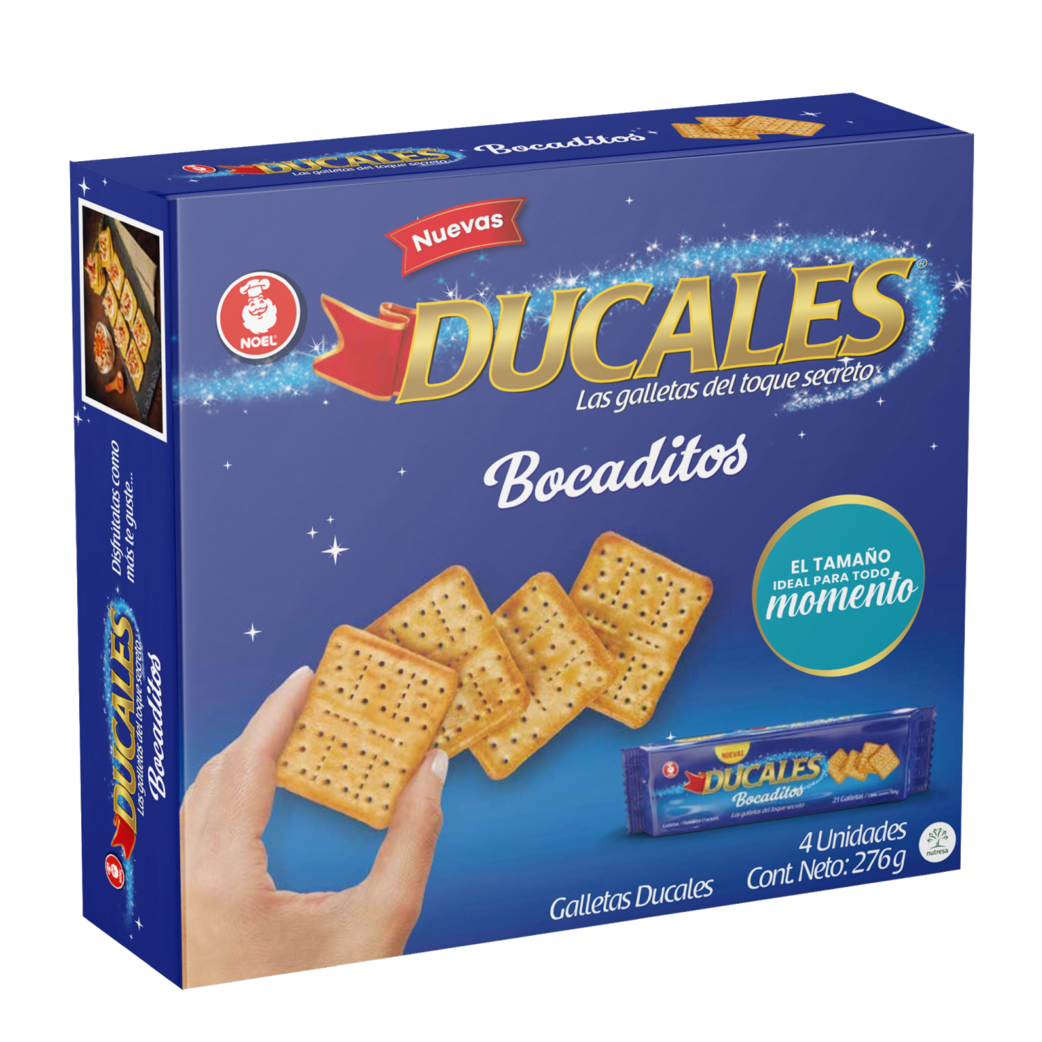 Galletas De Sal Bocaditos DUCALES 276 G