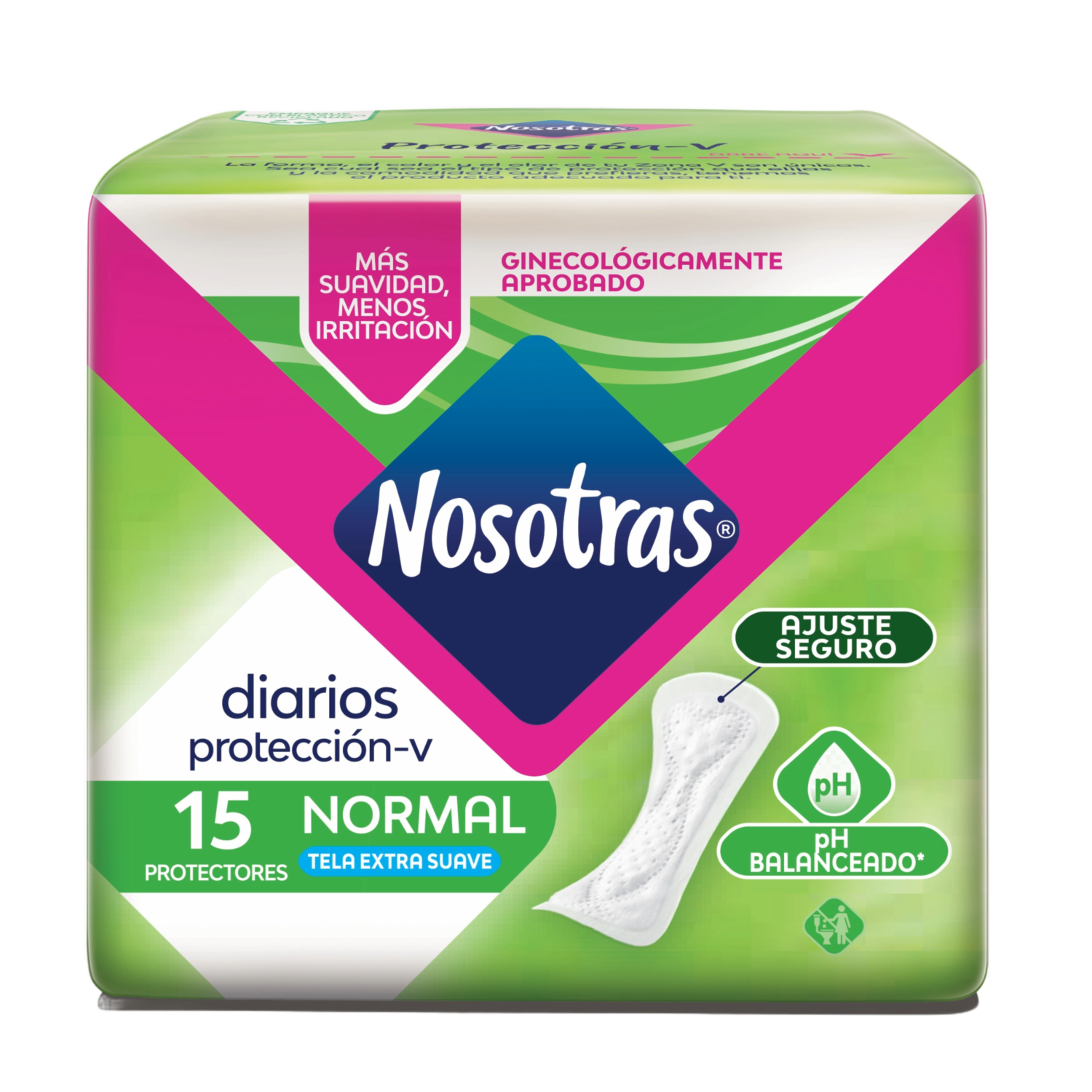 Protectores Diario Normal NOSOTRAS X 15 Uds