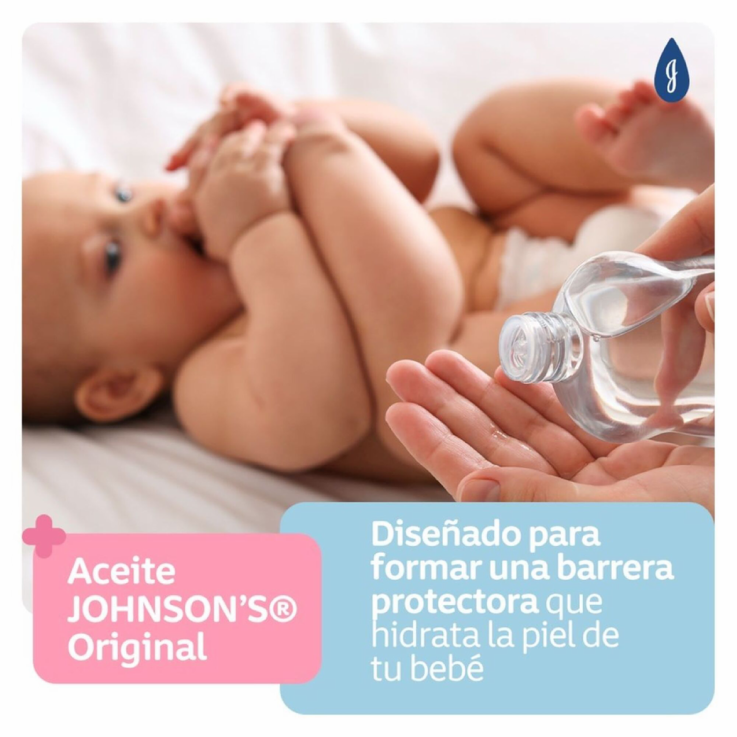 Aceite Corporal Para Bebé Original JOHNSON’S 50 Ml