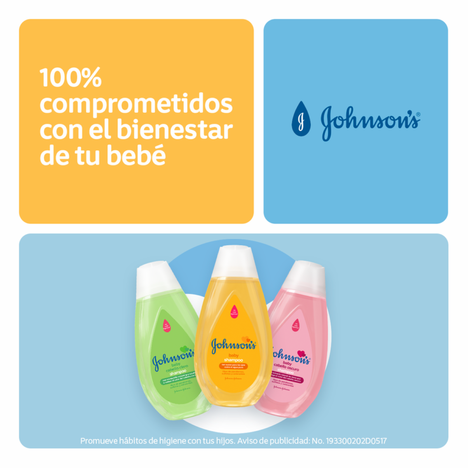 Shampoo Bebé Original JOHNSON’S 200 Ml