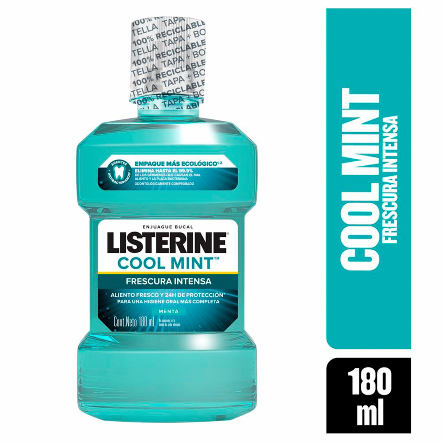 Enjuague  Bucal Cool Mint LISTERINE 180 Ml