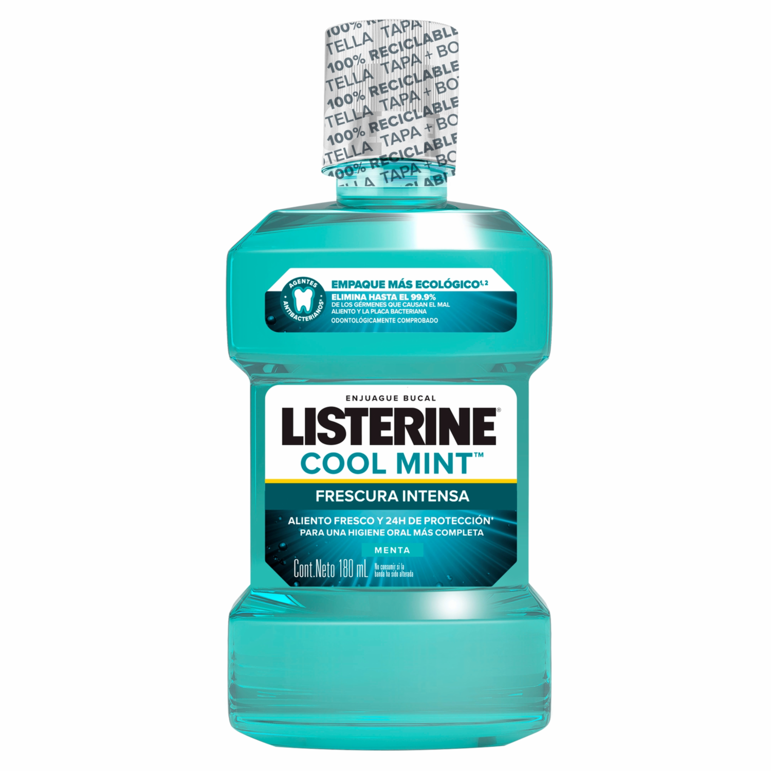 Enjuague  Bucal Cool Mint LISTERINE 180 Ml