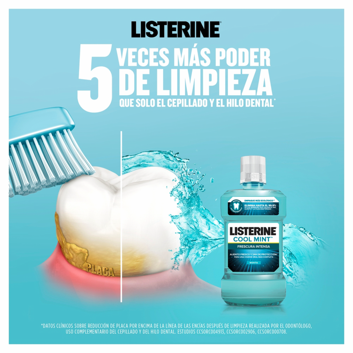 Enjuague  Bucal Cool Mint LISTERINE 180 Ml