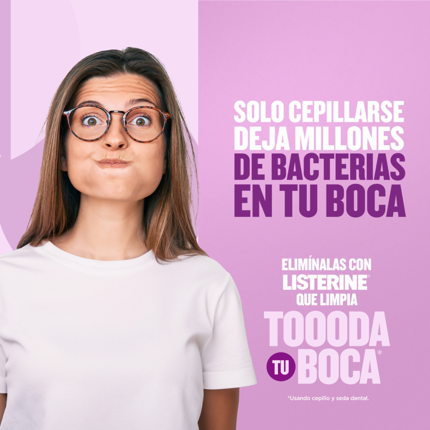 Enjuague  Bucal Cuidado Total LISTERINE 180 Ml