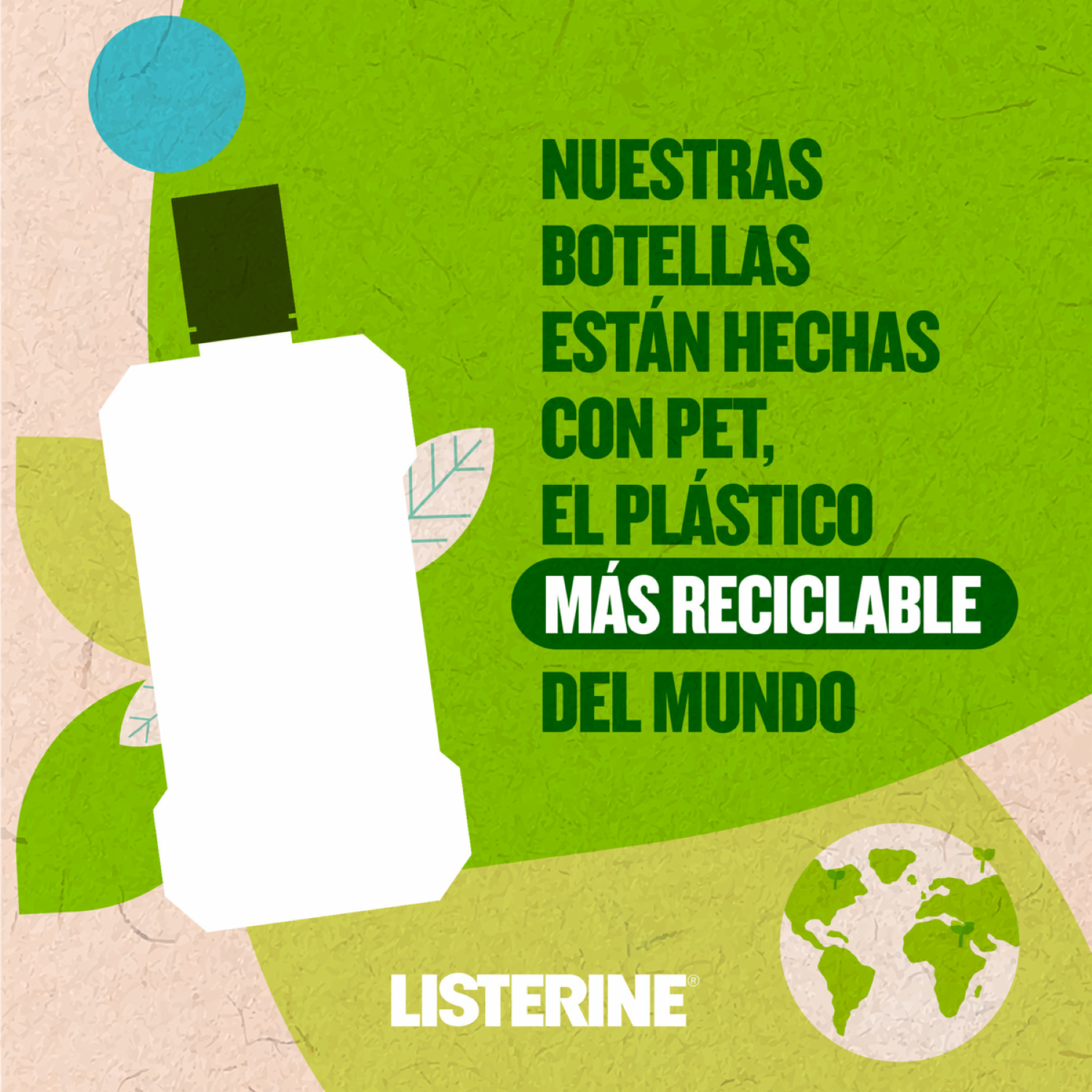 Enjuague  Bucal Cuidado Total LISTERINE 180 Ml