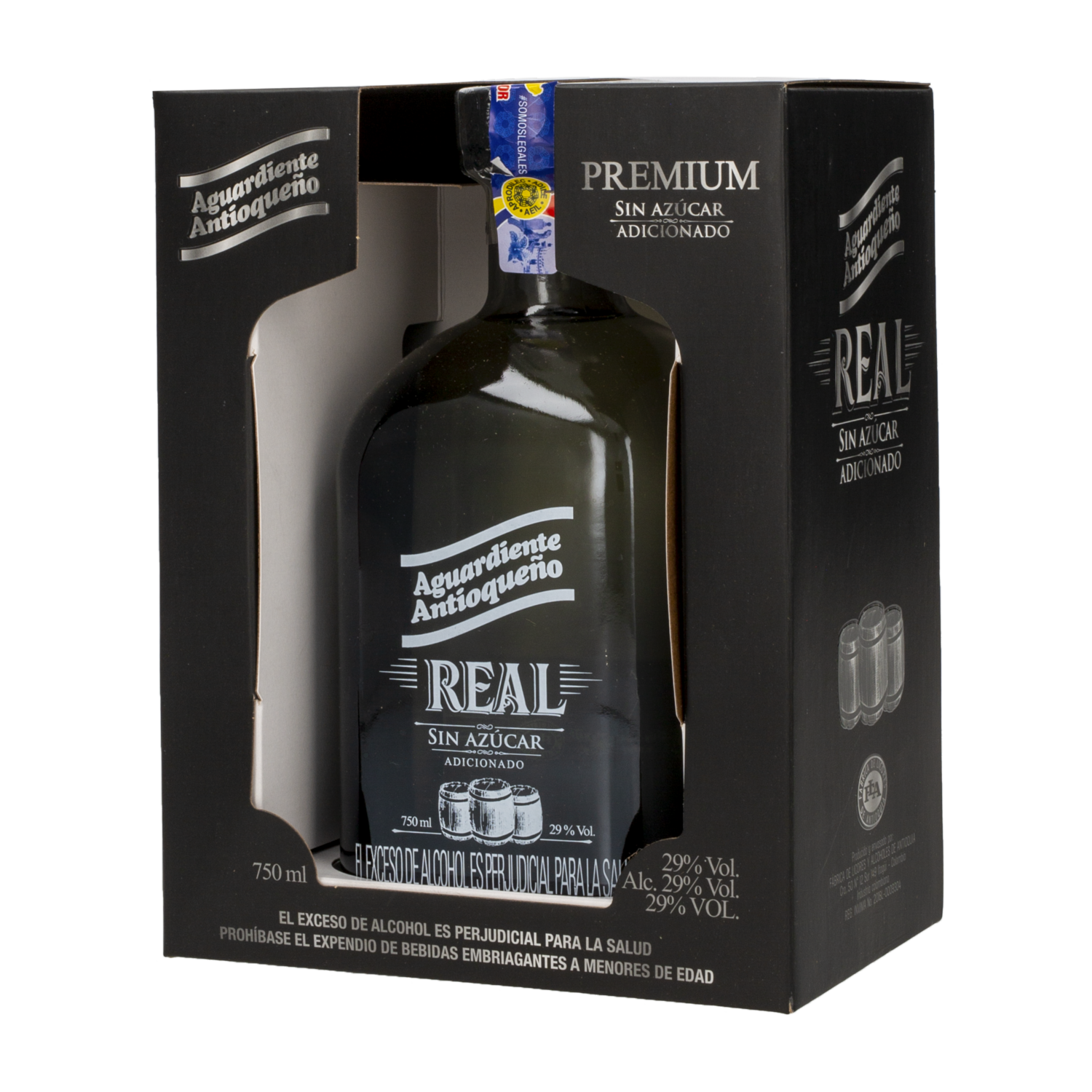 Aguardiente Real ANTIOQUEÑO 750 ML