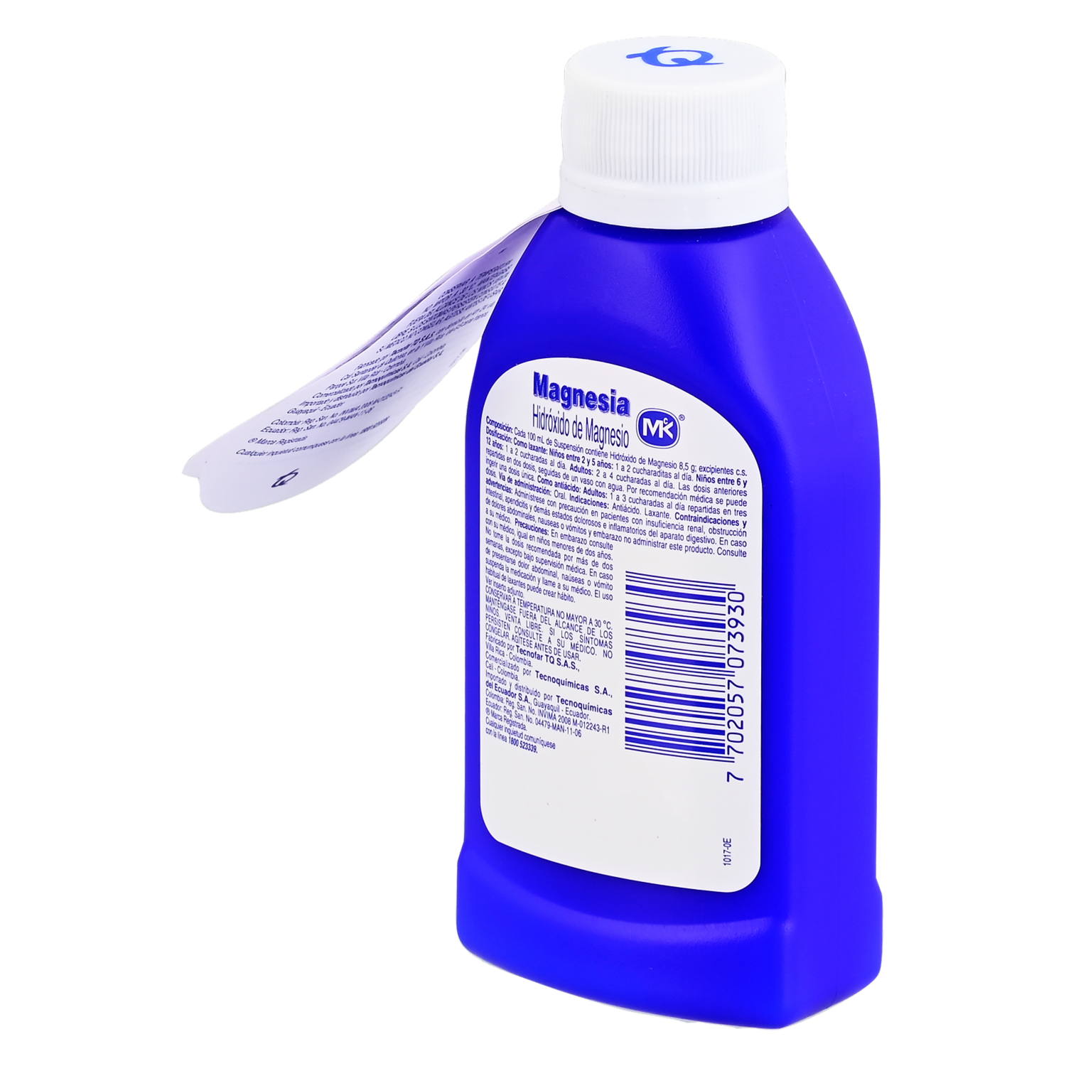 Leche De Magnesia Tradicional MK 120 Ml