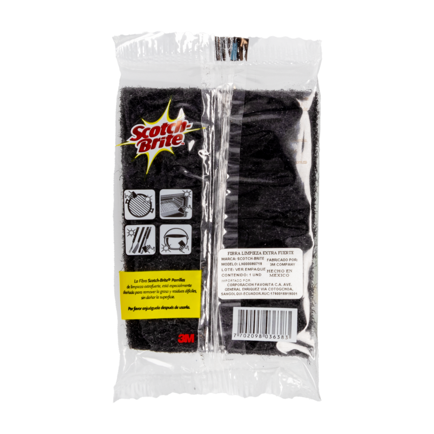 Fibra De Limpieza Para Parrilla Parrilla SCOTCH-BRITE Unidad