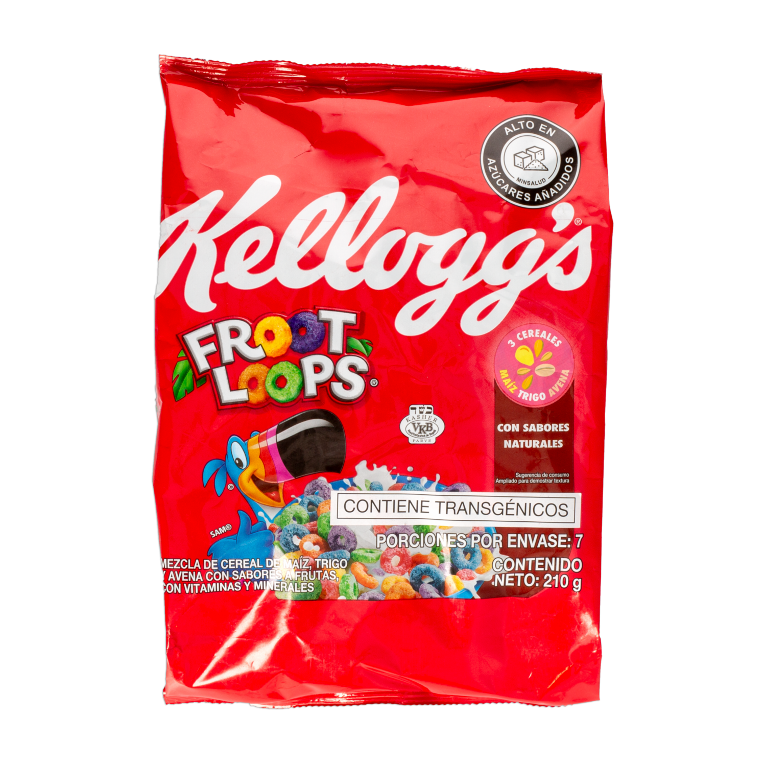 Cereal Frutal De Sabores FROOT LOOPS 210 G