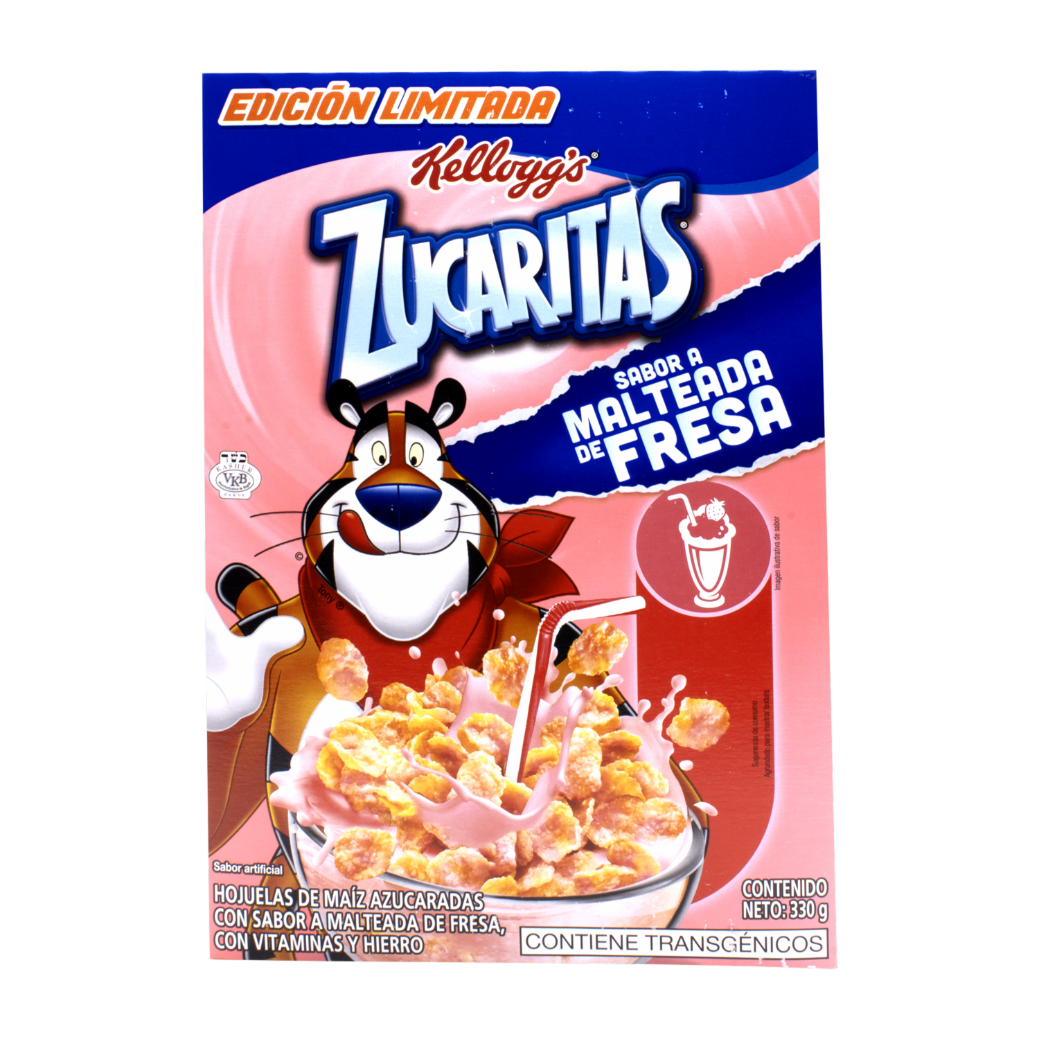 Cereal Sabor A Fresa ZUCARITAS 330 G
