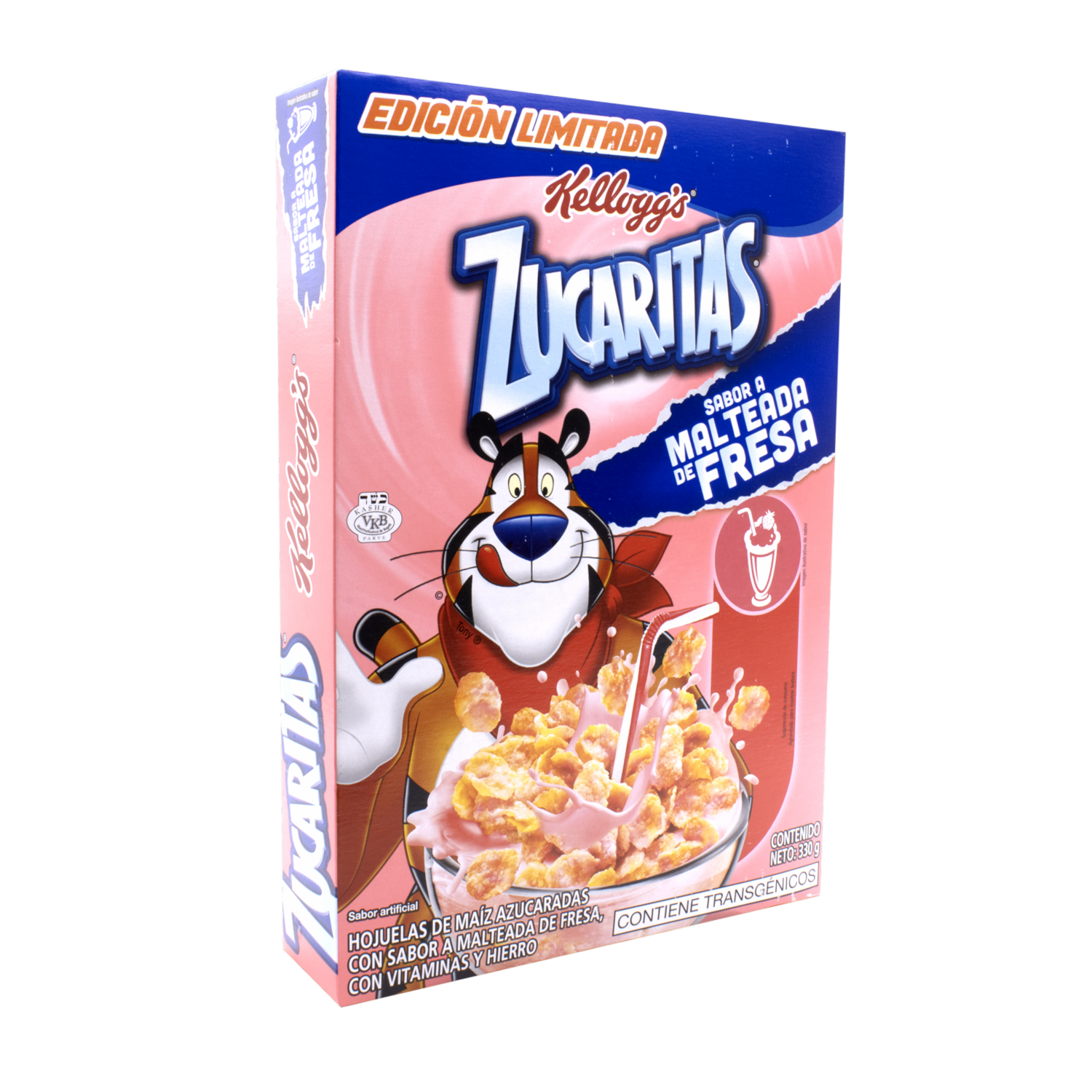Cereal Sabor A Fresa ZUCARITAS 330 G