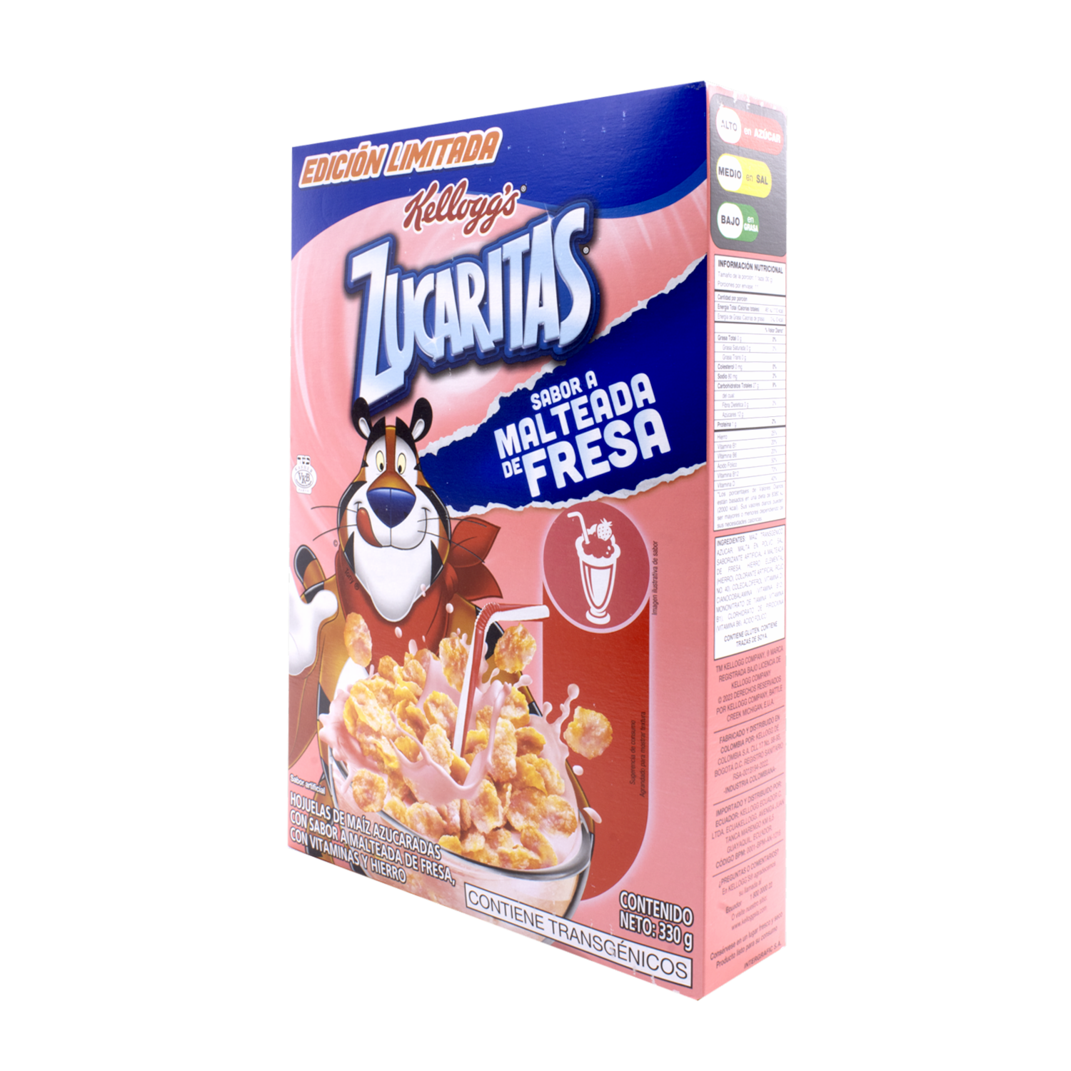 Cereal Sabor A Fresa ZUCARITAS 330 G