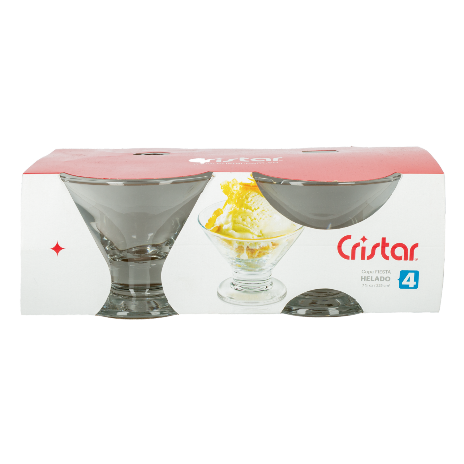 Set Copa Helado Fiesta 0512cl CRISTAR Unidad