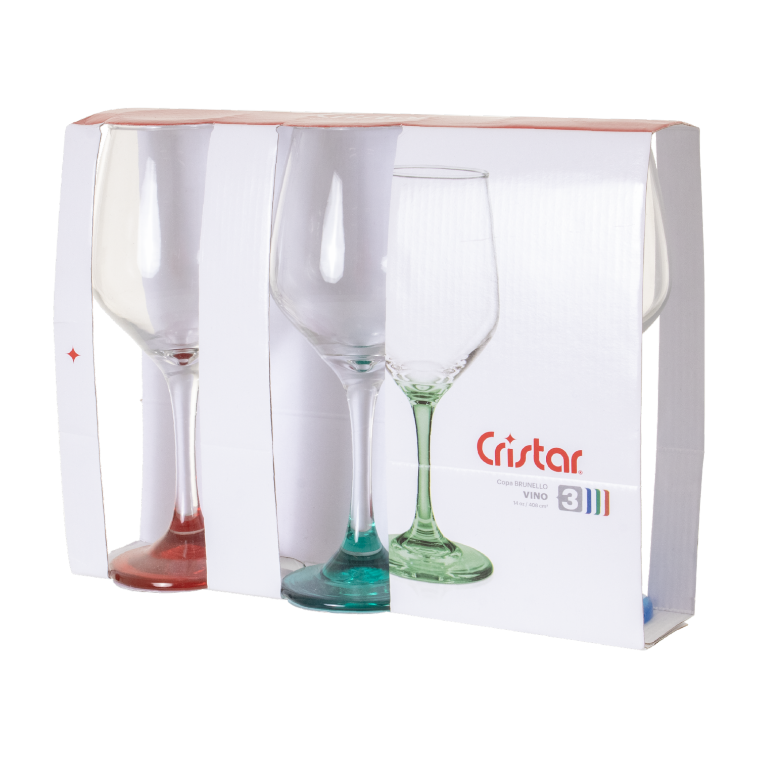 Set De Copas Para Vino Brunello Can Fdo Mix 5468cfc3 CRISTAR X 3 Uds