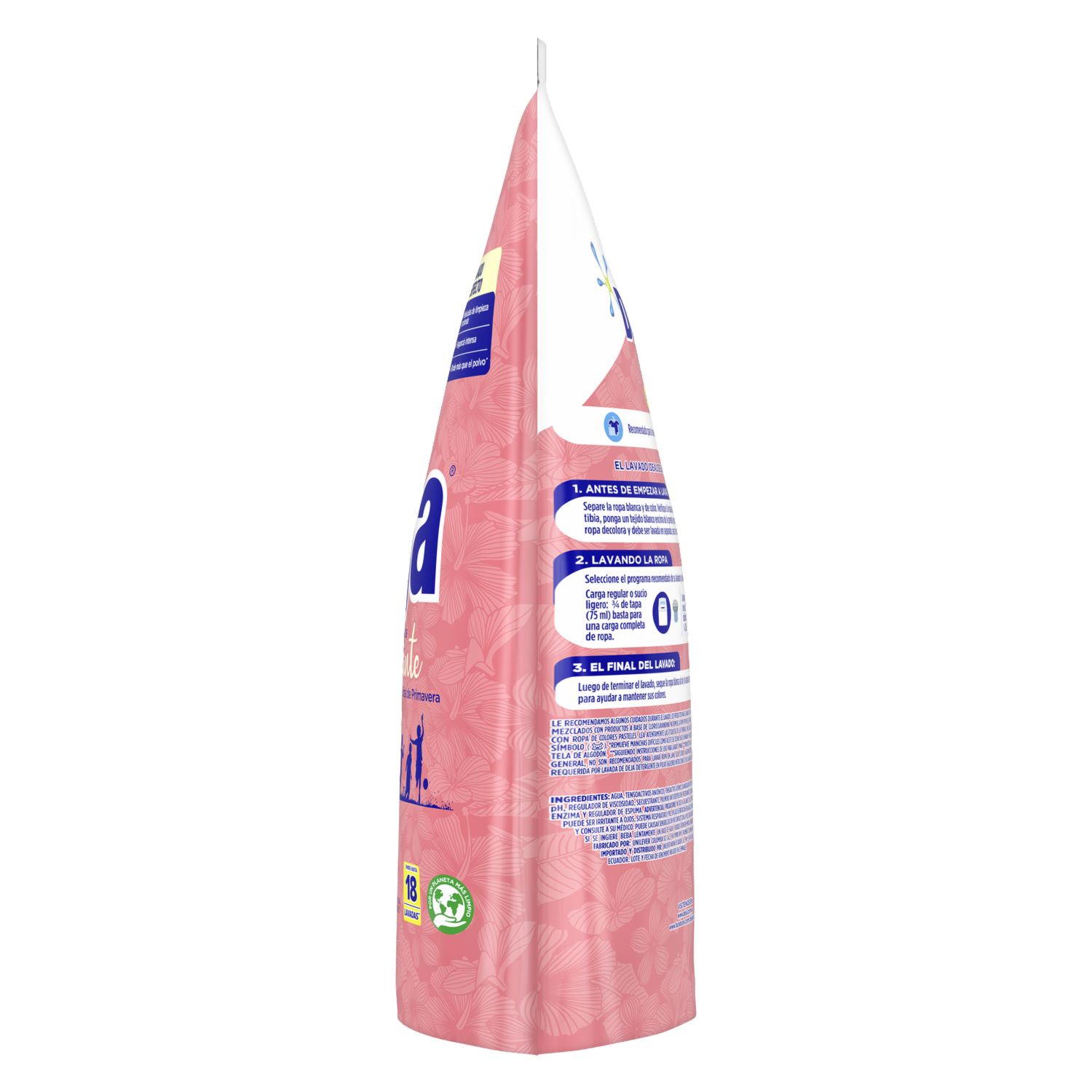 Detergente Liquido Doy Pack Suave Brisa Primavera DEJA 900 Ml