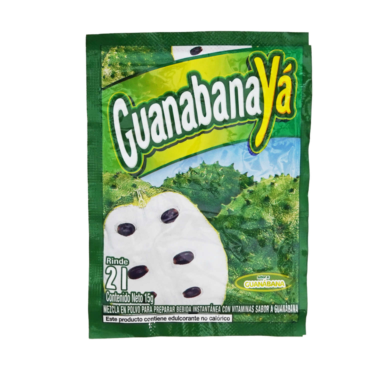 Jugo En Polvo Sabor  A Guanábana YA 15 g
