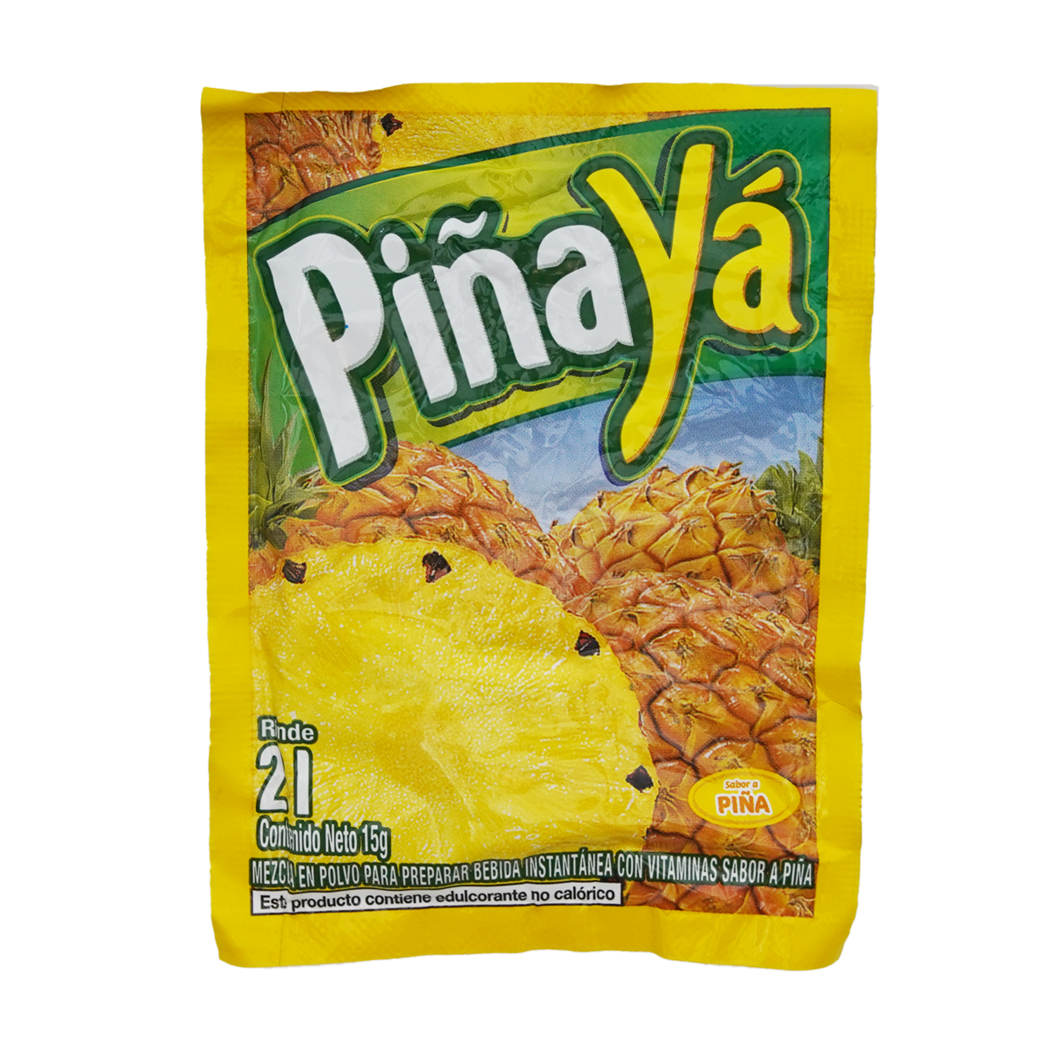 Jugo En Polvo Sabor A Piña YA 15 G