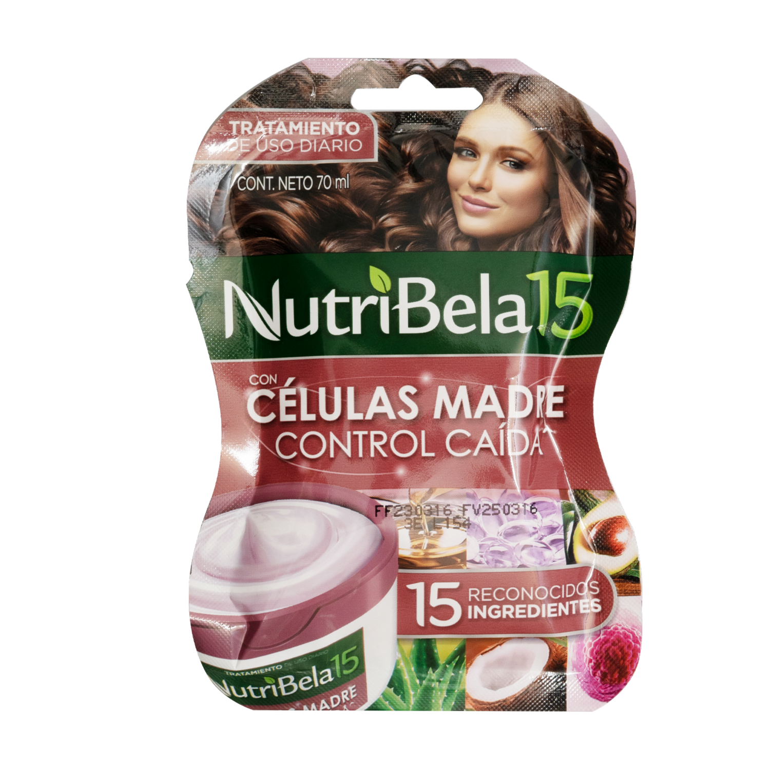 Tratamiento Capilar De Células Madre NUTRIBELA 70 Ml