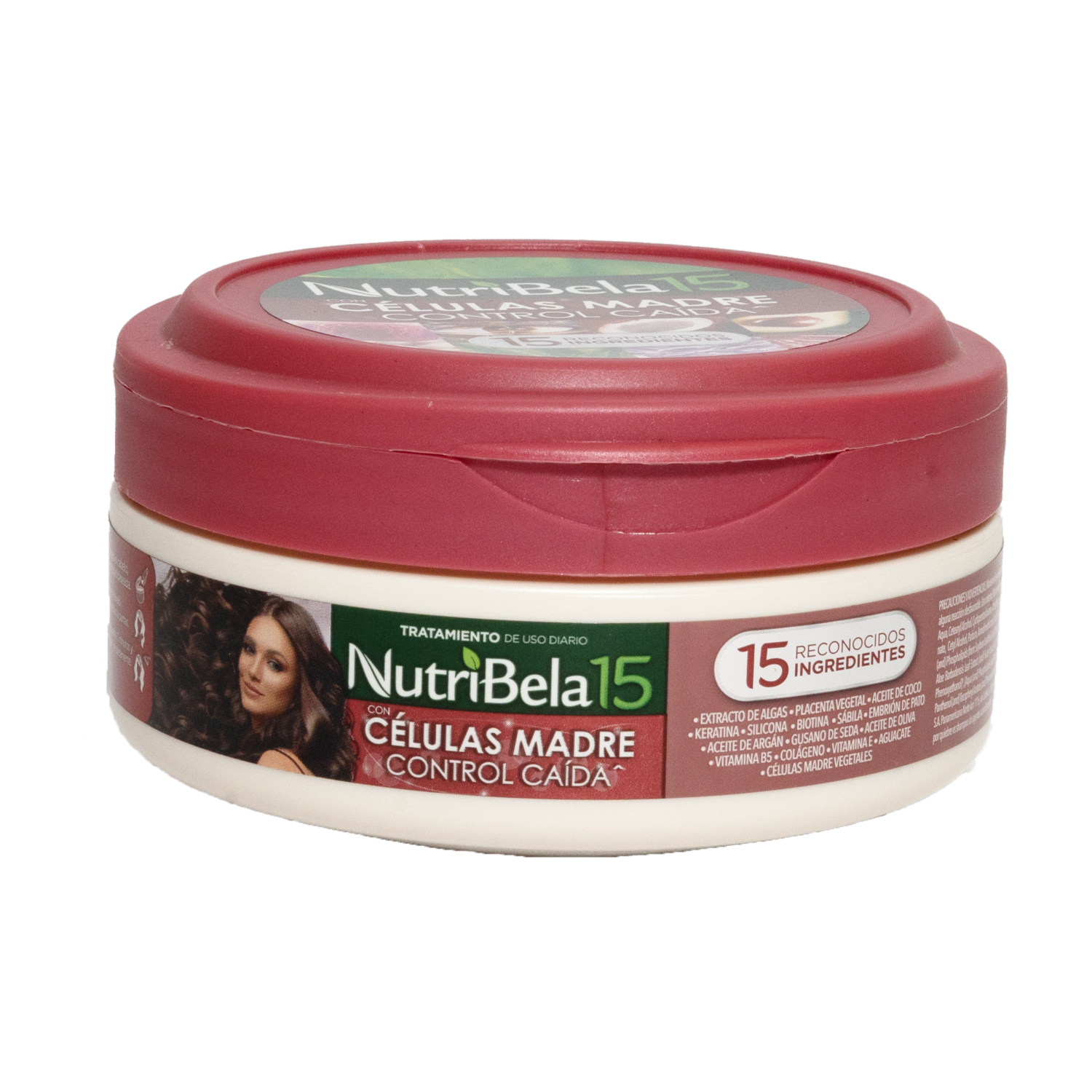 Tratamiento Capilar 15 De Células Madre NUTRIBELA 180 Ml