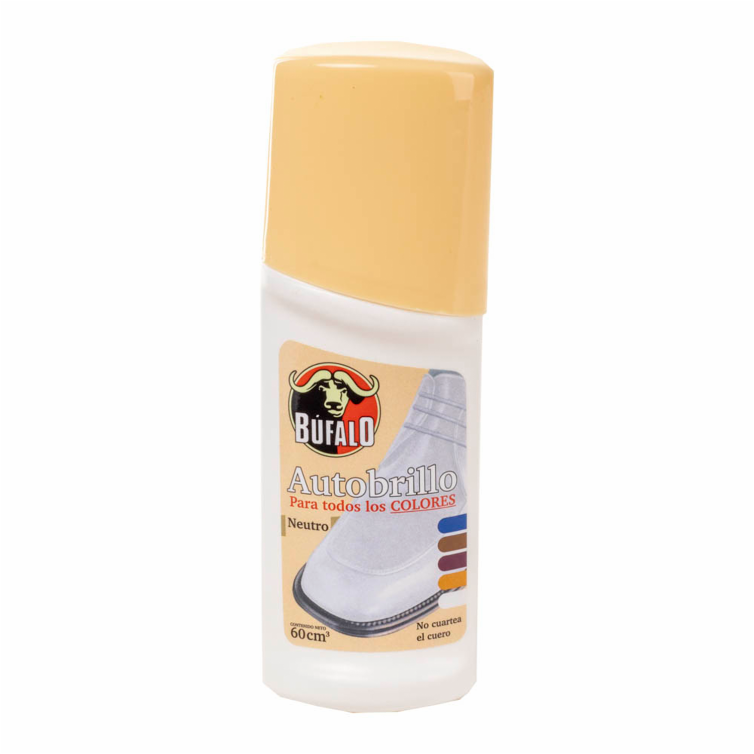 Betún Líquido Tono Neutro BÚFALO Por 60 Ml