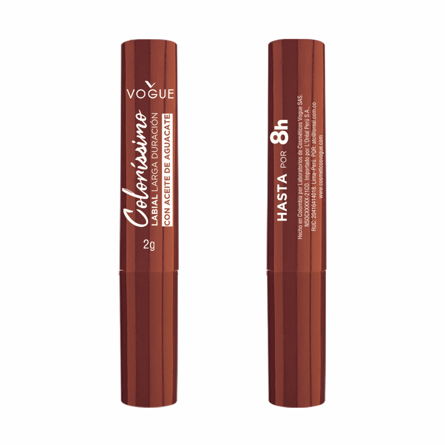 Labial Líquido Color Cocoa De Larga Duración VOGUE 2 G