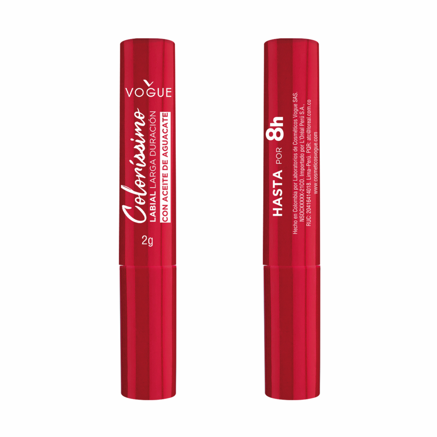 Labial Líquido Color Pasión De Larga Duración VOGUE 2 G
