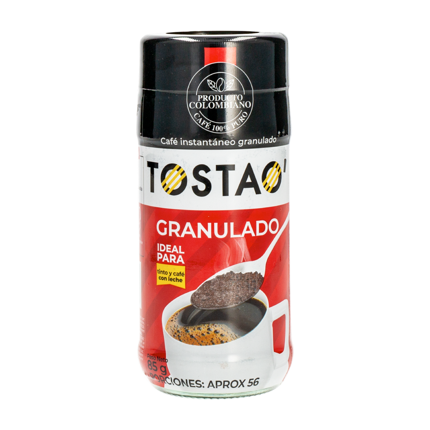 Café Instantáneo Granulado TOSTAO 85 G