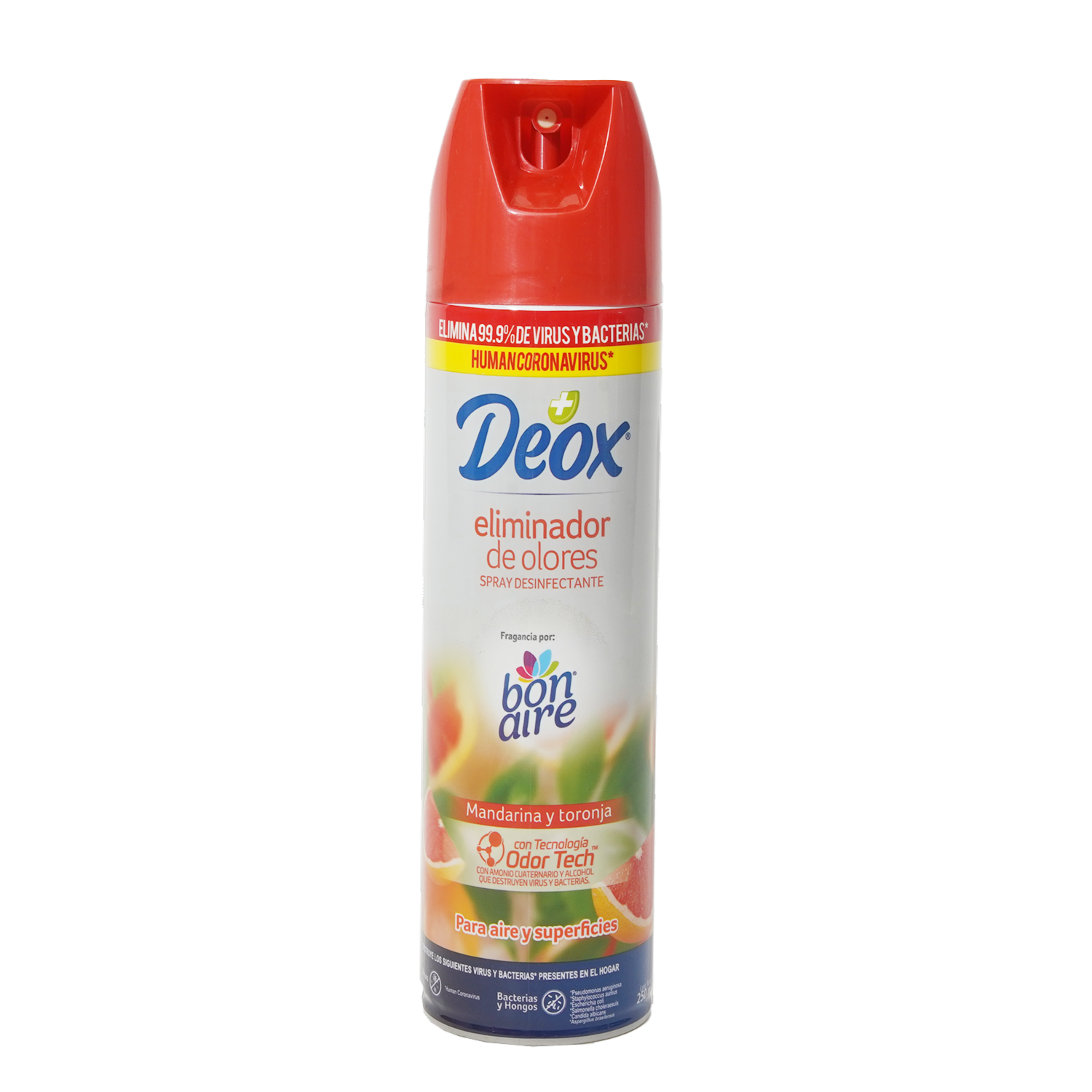 Desinfectante Deox Eliminador De Olores BONAIRE 250 Ml