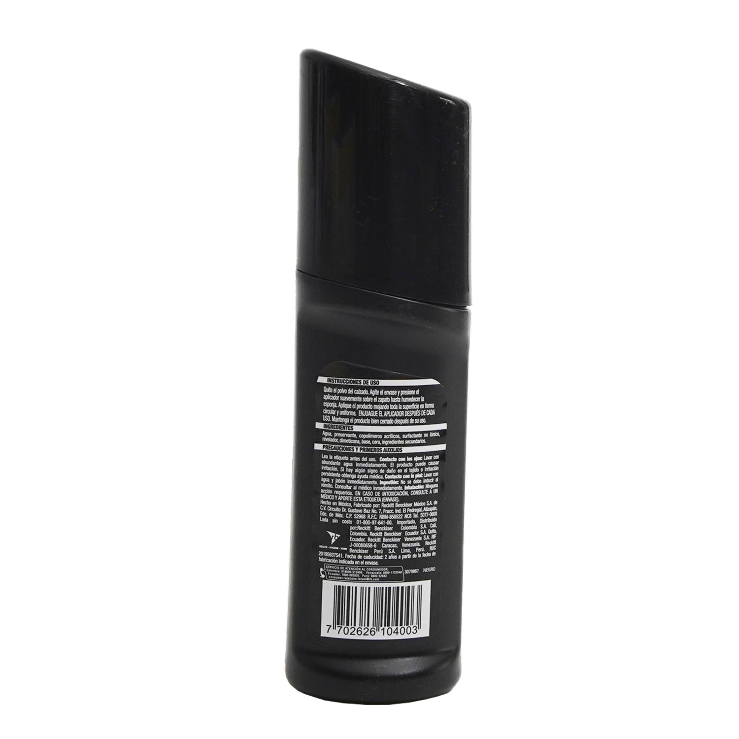 Betún Tono Negro Brillo Instantáneo CHERRY 60 Ml