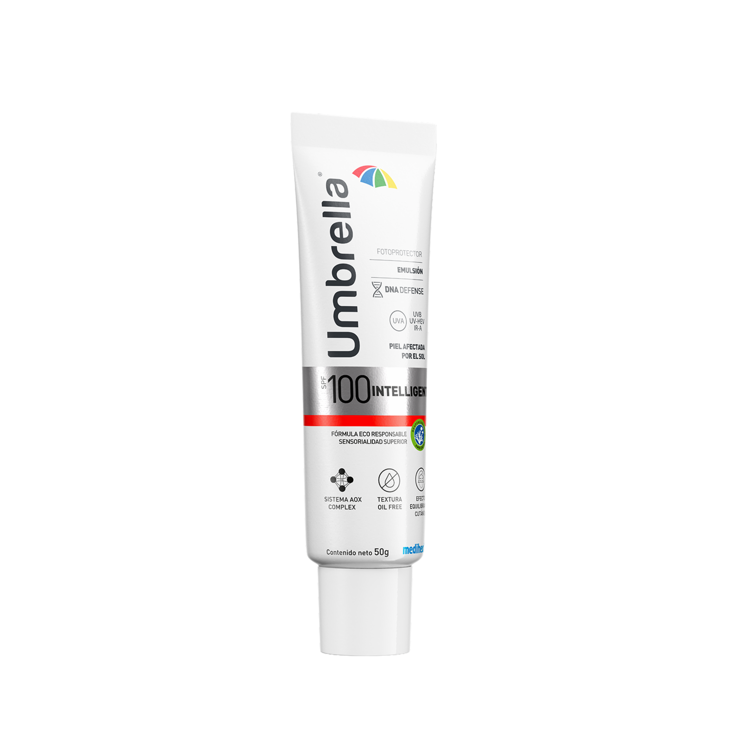 Protector Solar Intelligent Anti Age Fluido Spf100 UMBRELLA 50 G