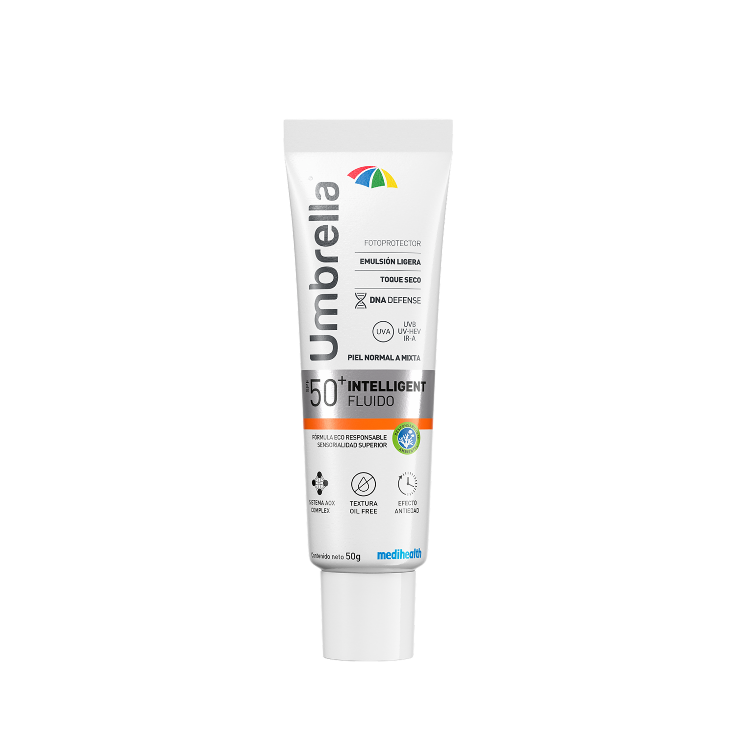Protector Solar Intelligent Fluido Spf50+ UMBRELLA 50 G