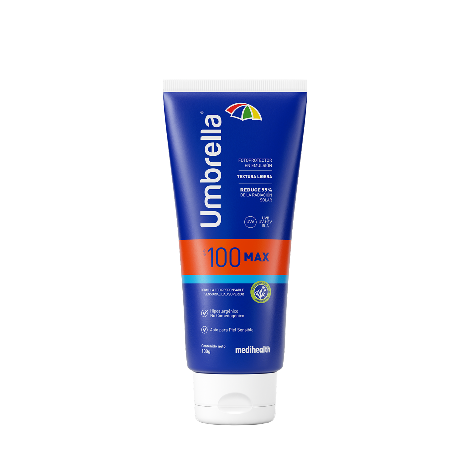 Protector Solar Facial Uva Spf100 UMBRELLA 100 G