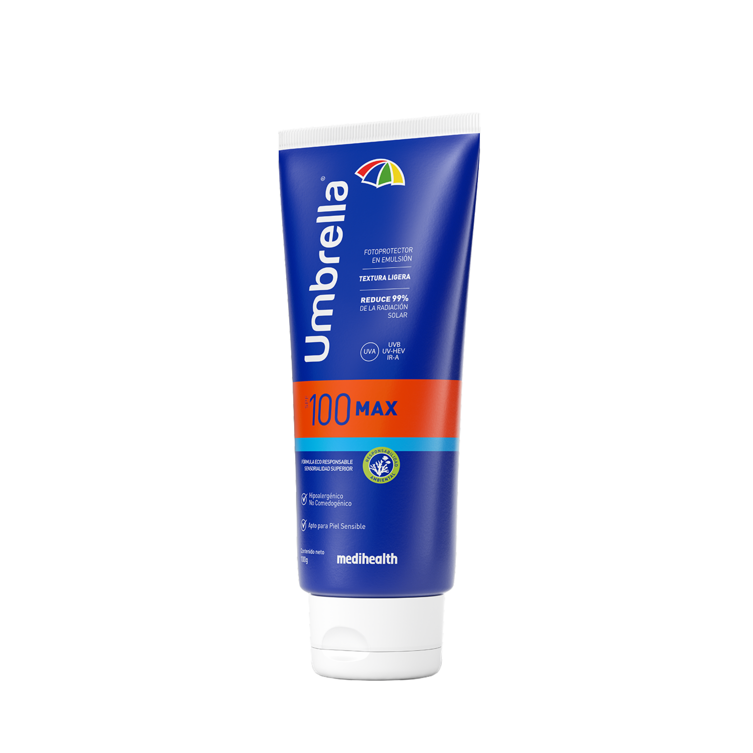 Protector Solar Facial Uva Spf100 UMBRELLA 100 G
