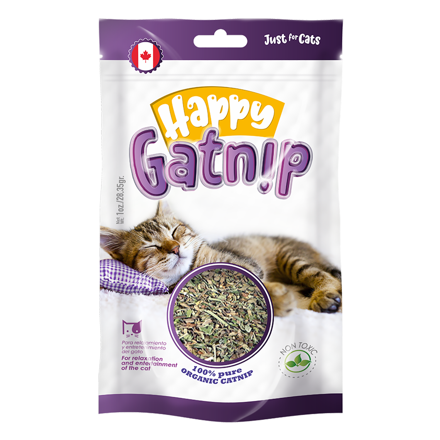 Catnip 100% Organico HAPPY GATNIP 28,35 G