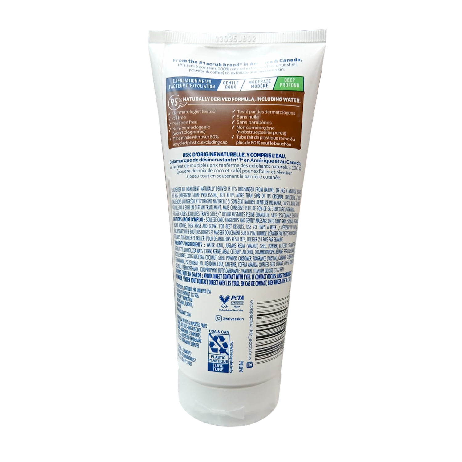 Exfoliante Facial Energizing Coco Y Café ST. IVES 170 G
