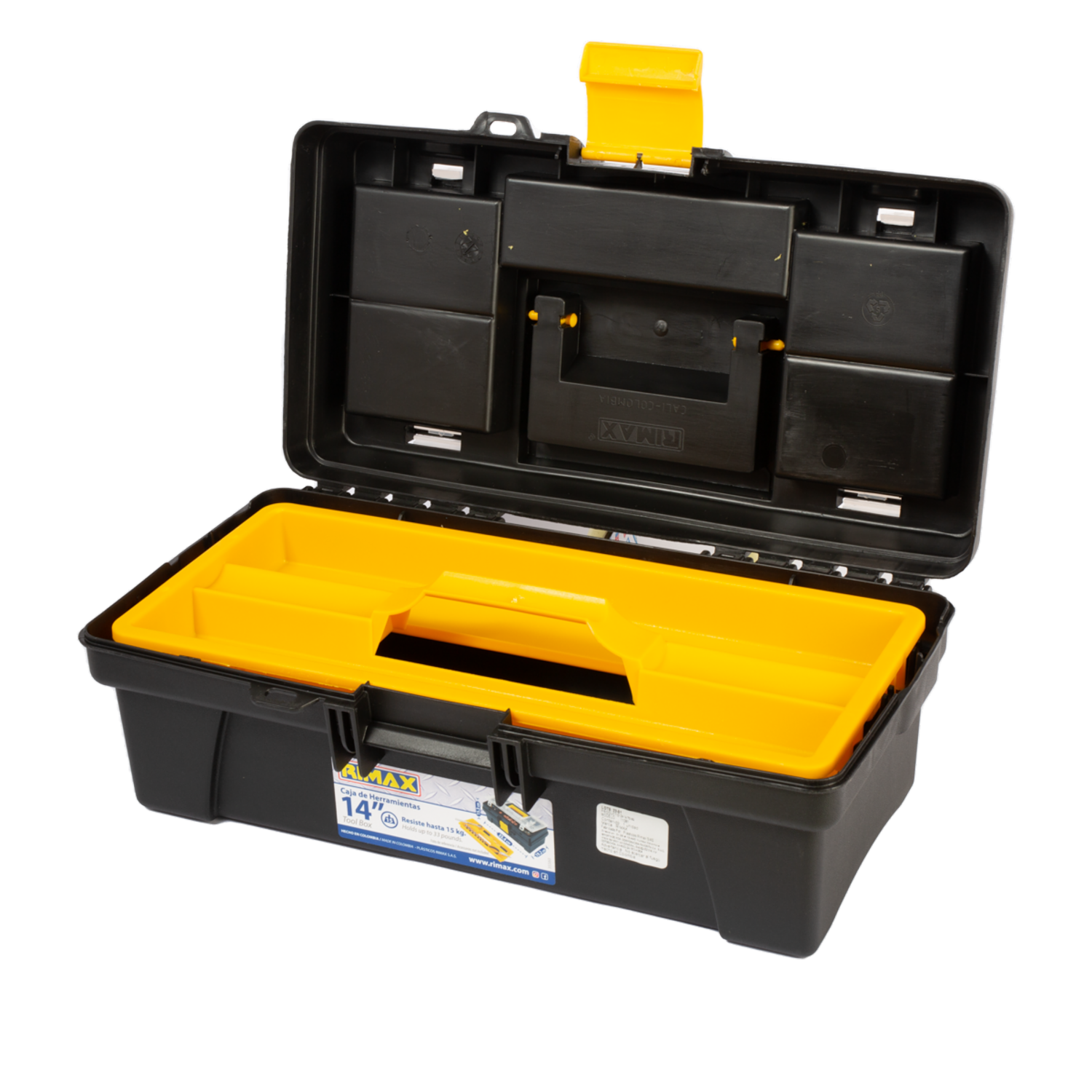 Caja De Herramientas 14″Negro RIMAX Unidad