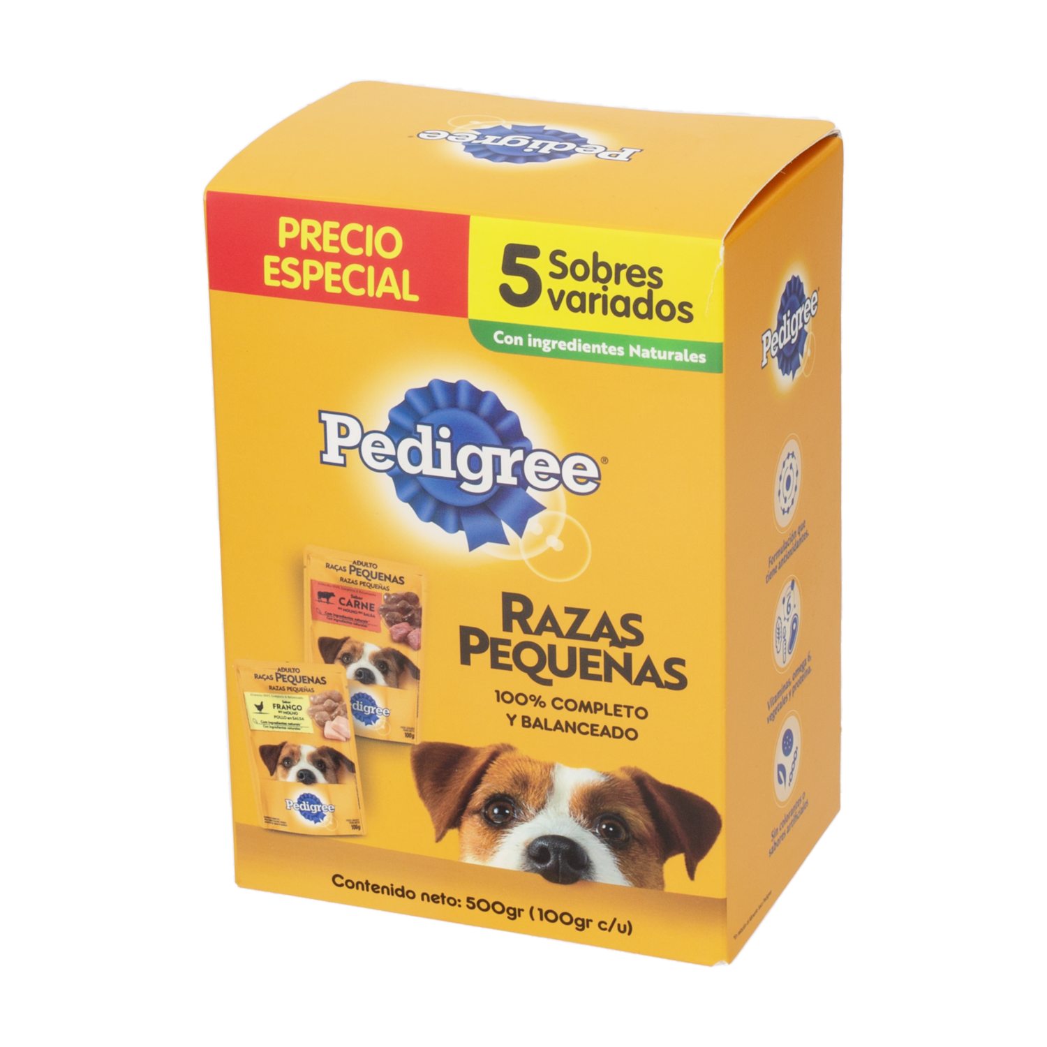 Alimento Húmedo Para Perros Razas Pequeñas Sobre PEDIGREE Pack 500 G