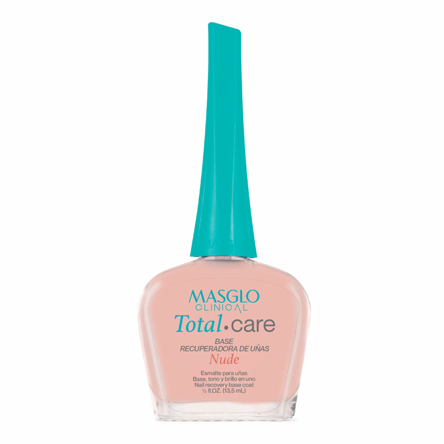 Tratamiento Para Uñas Base Recuperadora Clinical Total Care Nude MASGLO 13.5 Ml