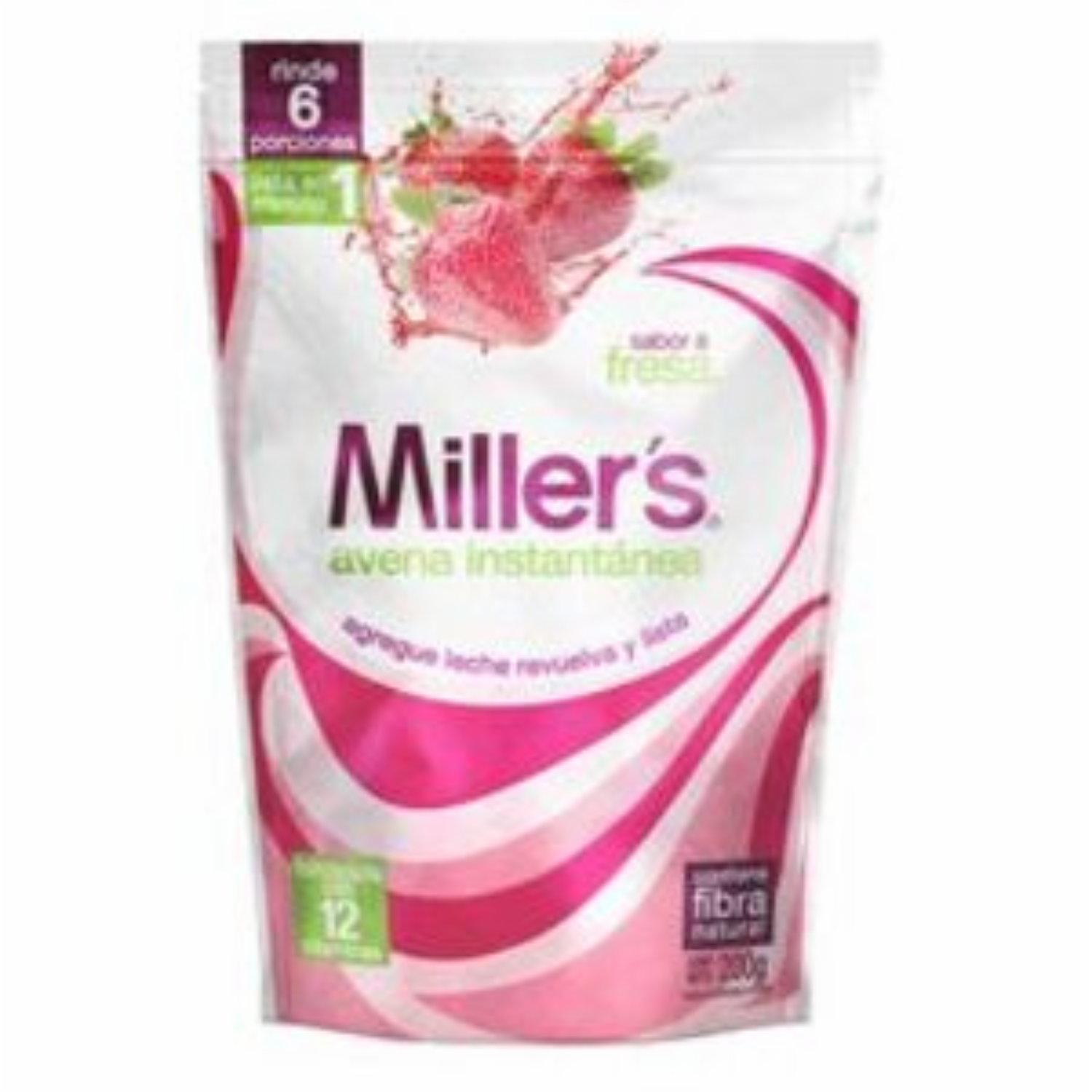 Avena Instantánea Fresa MILLER’S 200 G
