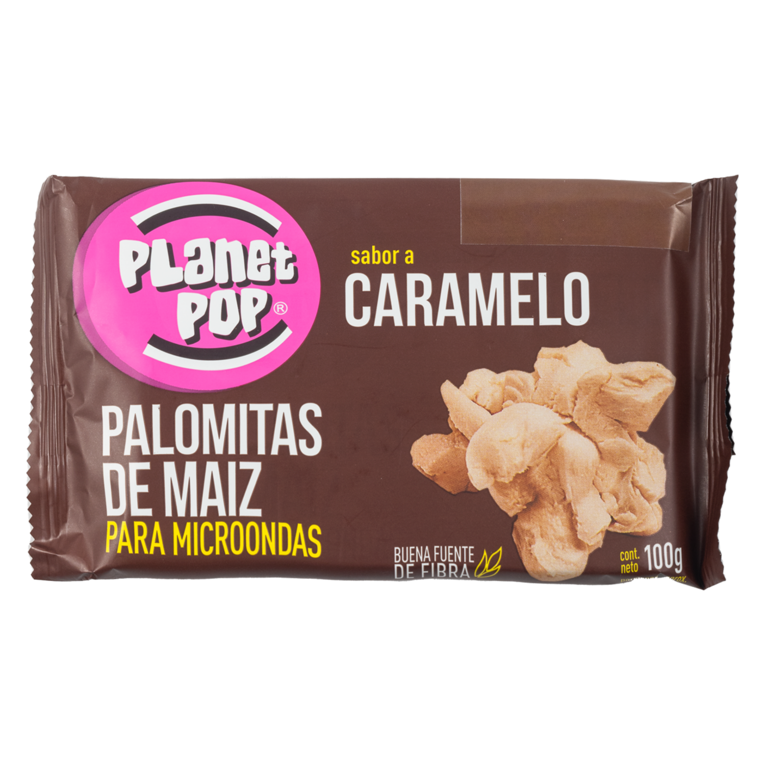 Canguil Para Microondas Con Caramelo PLANET POP 100 G