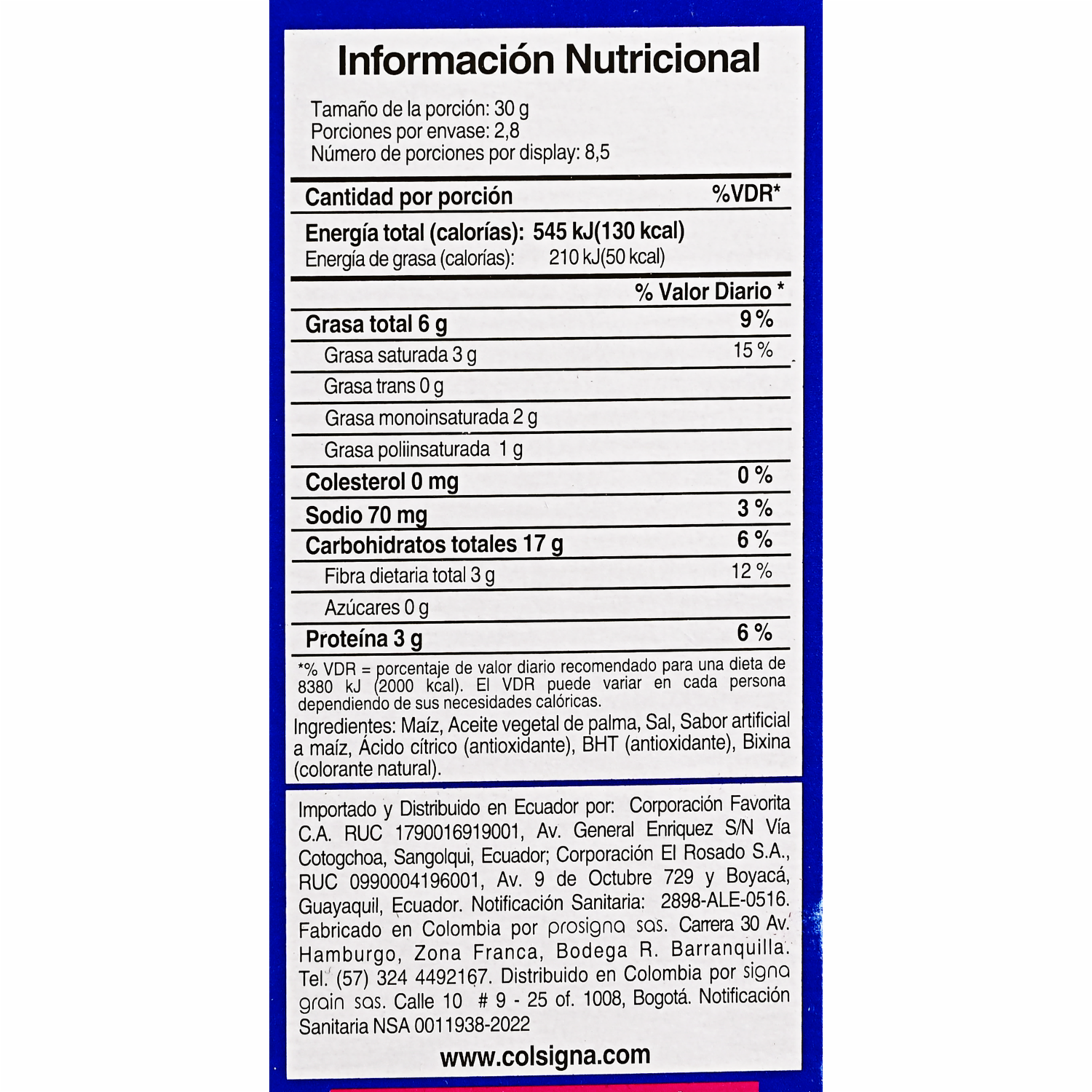 Canguil Natural PLANET POP 255 G