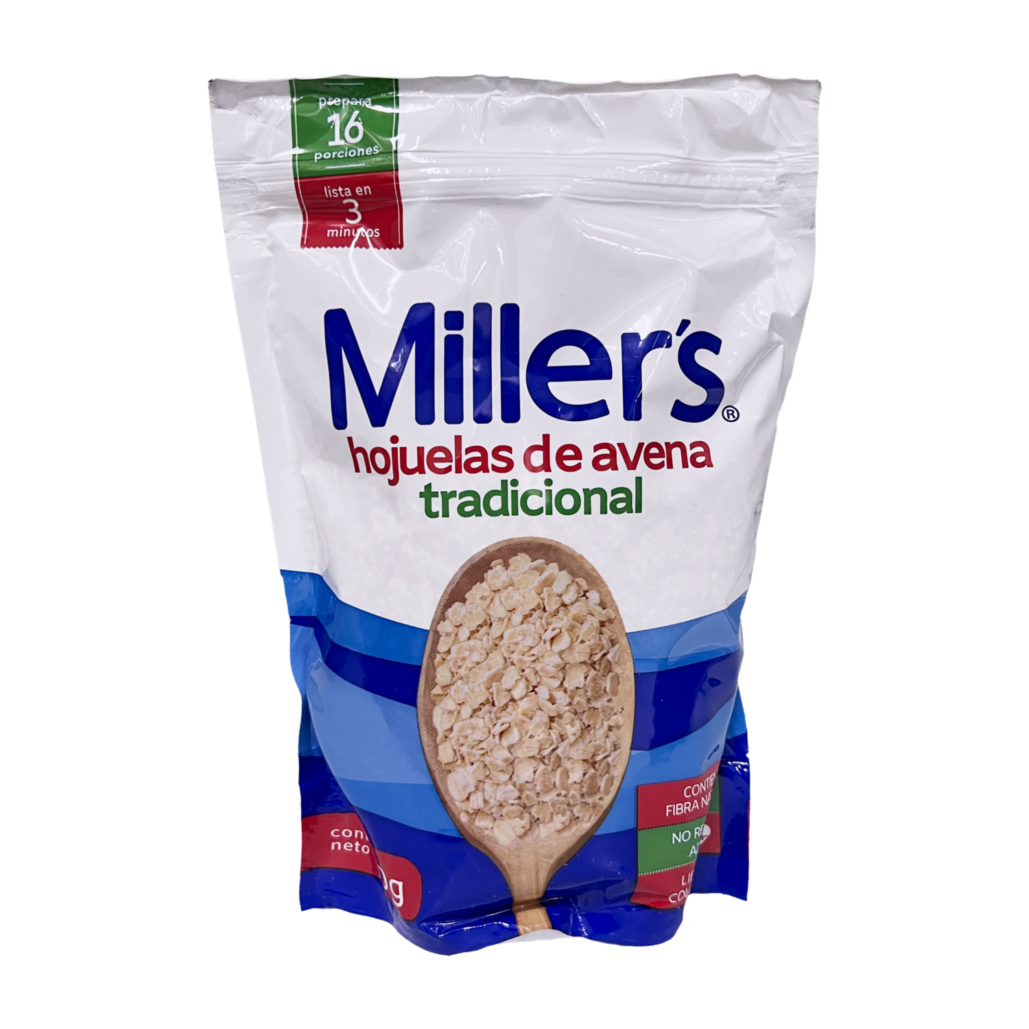 Avena En Hojuelas Tradicional MILLER’S 350 G
