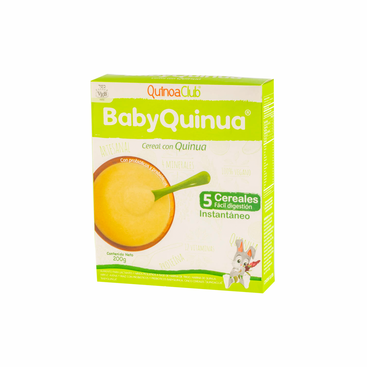 Cereal Infantil Quinoa Club Infantil BABYQUINUA 200 g