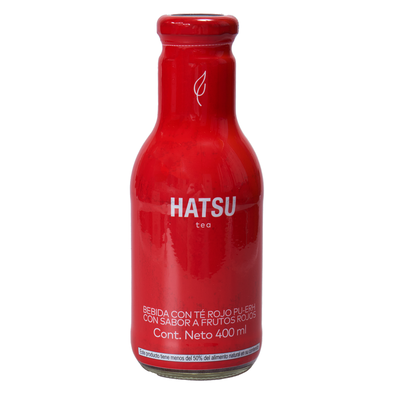 Té Frio Rojo Sabor Frutos Rojos HATSU 400 Ml