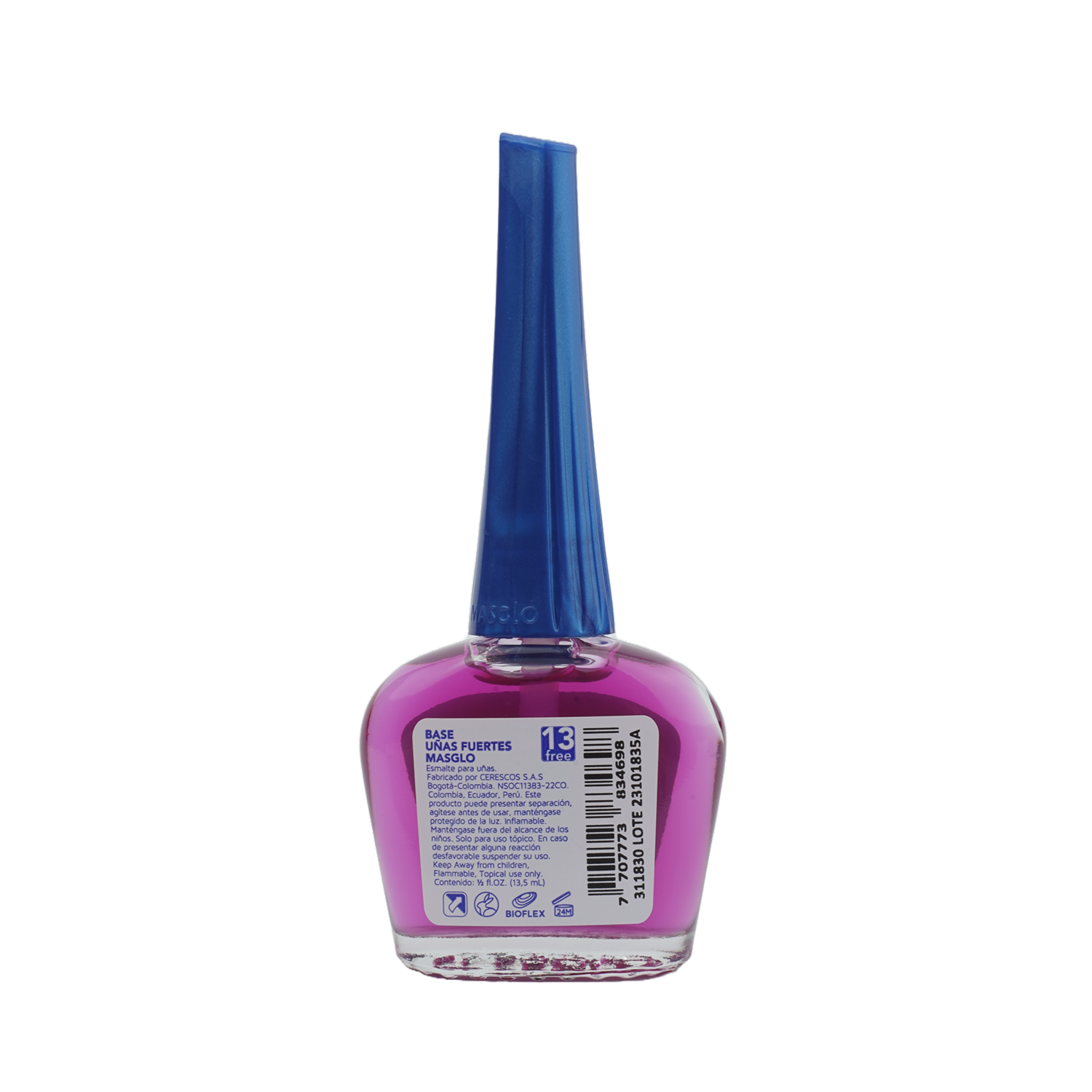 Tratamiento Para Uñas Base Fuertes MASGLO 13.5 Ml