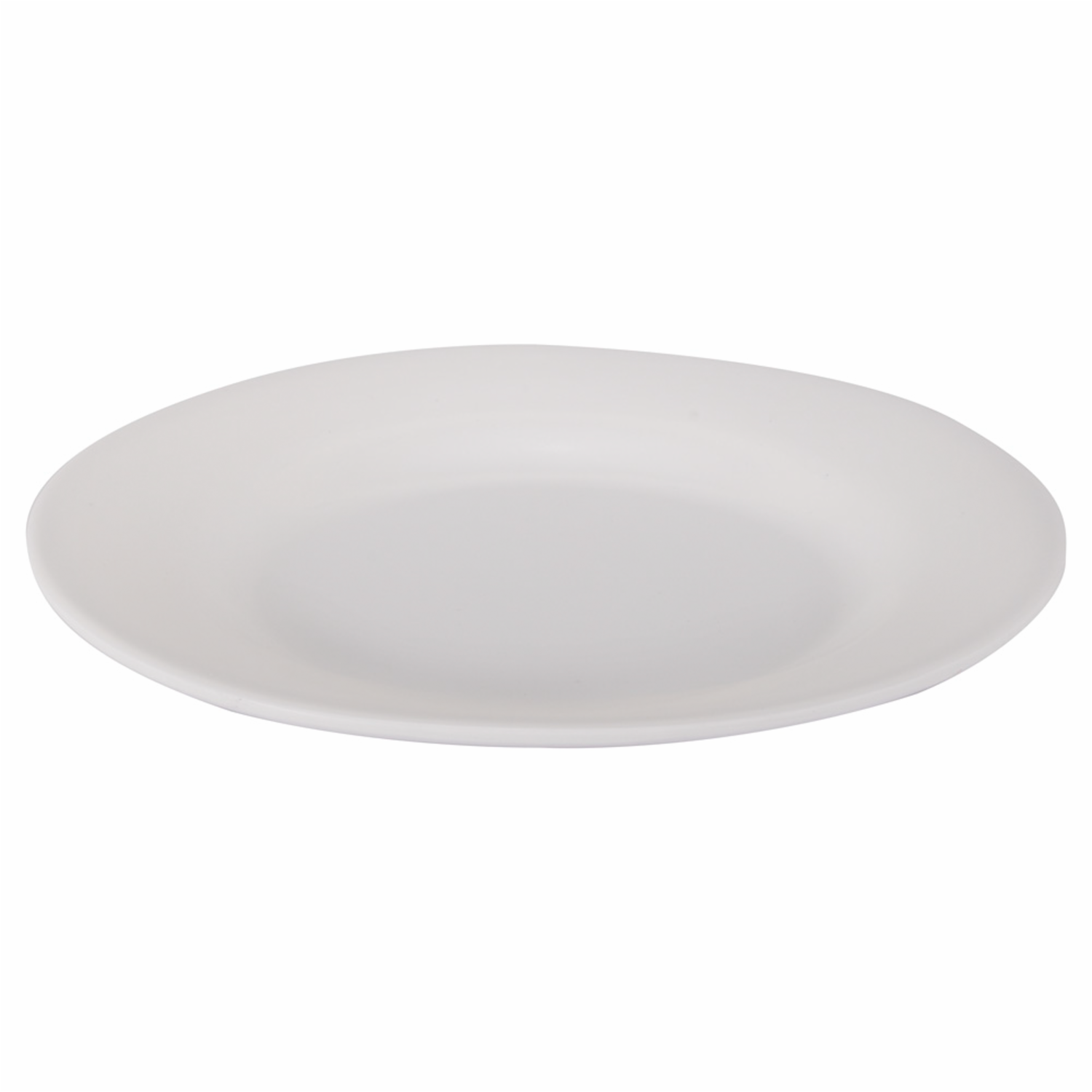 Plato Circular Plano Pequeño Blanco VAJILLAS SABANA 20 X 20 Cm
